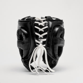Headgear Leone Sport Augusto Classico Black with Cheek Protector 