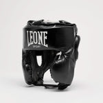 Headgear Leone Sport Augusto Classico Black with Cheek Protector 