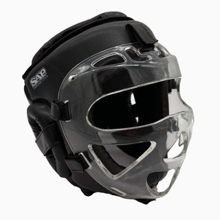 Headgear SAP Combat WAKO Black with visor 