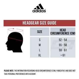 Headgear Adidas Pro Blue-gold 