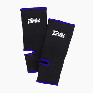Ankle supports Fairtex AS1 Black-blue-Combat Arena