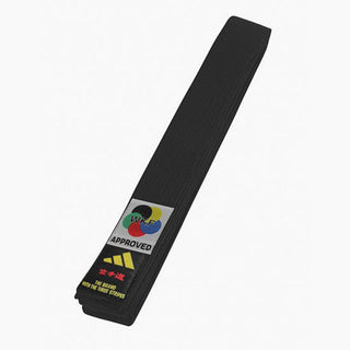Belt Adidas Elite WKF Black with Kanji 