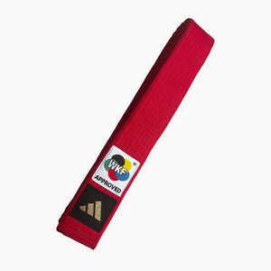 Belt Adidas Kata WKF Red 