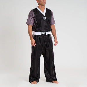 Semi-contact uniform Point Fighting WAKO Leone AB991 Black-Combat Arena