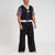 Semi-contact uniform Point Fighting WAKO Leone AB991 Black 