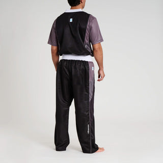 Semi-contact uniform Point Fighting WAKO Leone AB991 Black 