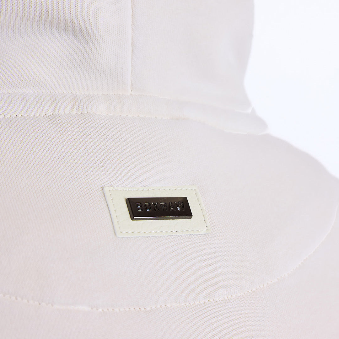 Sweatshirt Boxraw Sparring Club Oversize with Beige hood – Combat