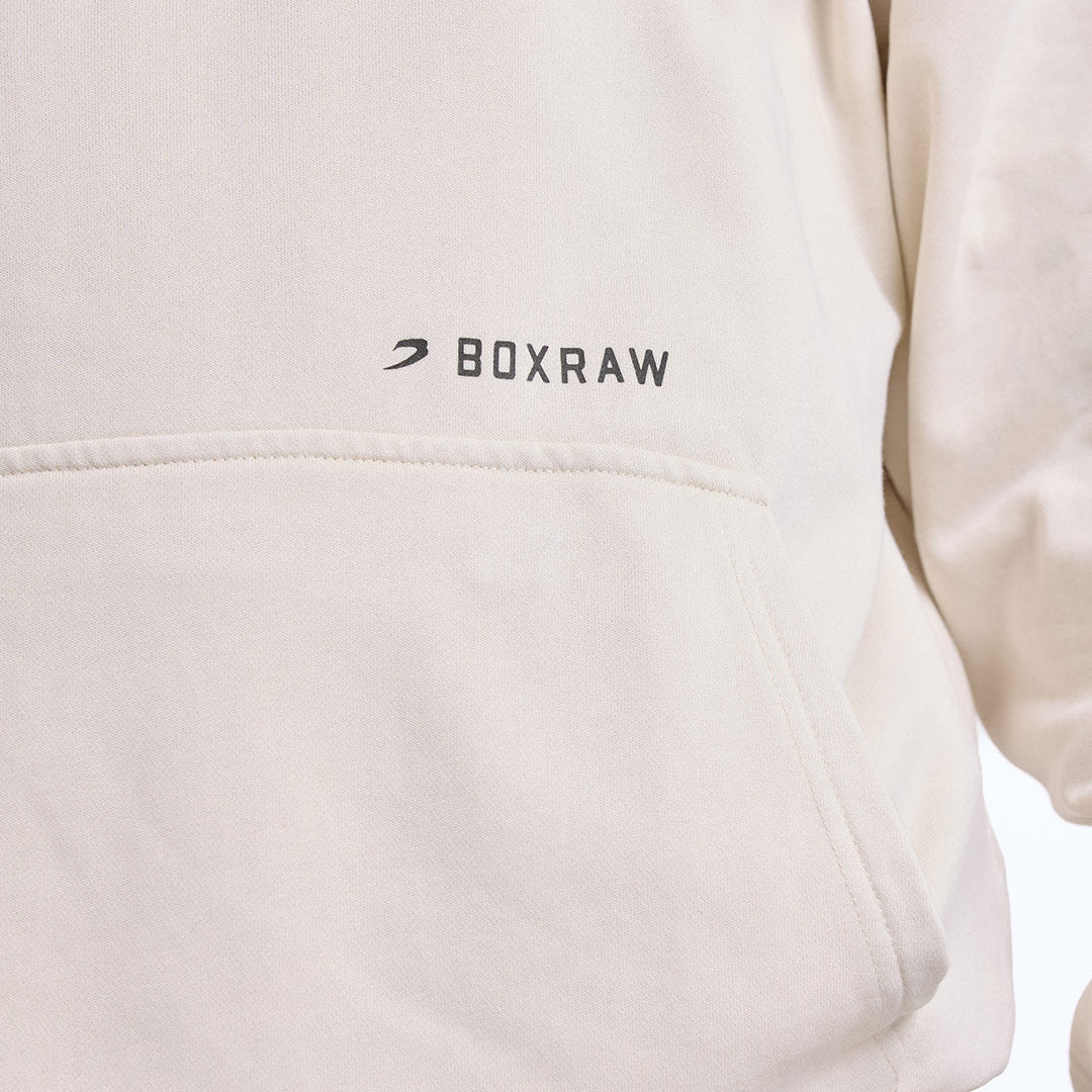 Sweatshirt Boxraw Sparring Club Oversize with Beige hood – Combat