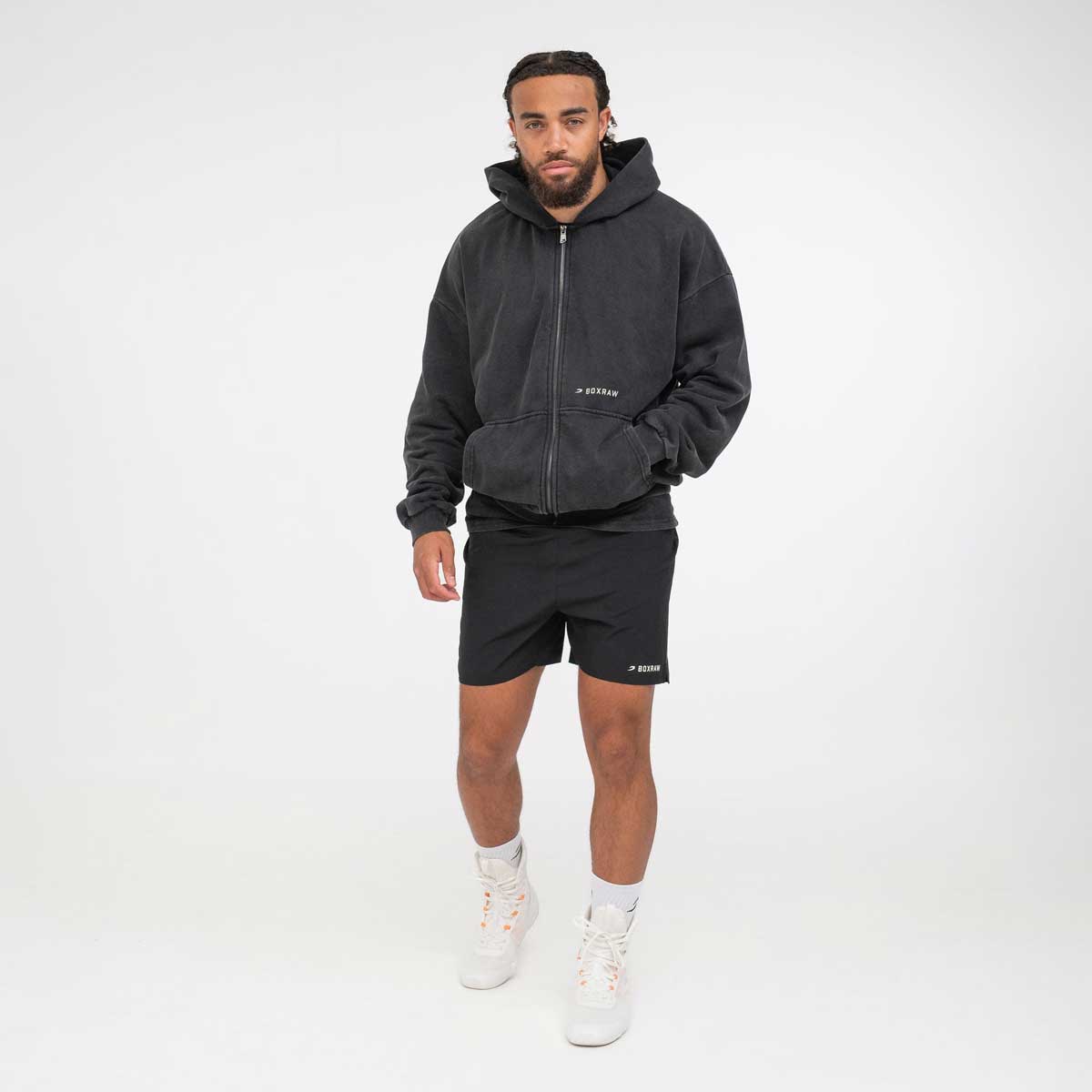 Sweatshirt Boxraw Sparring Club Oversize with hood and zipper