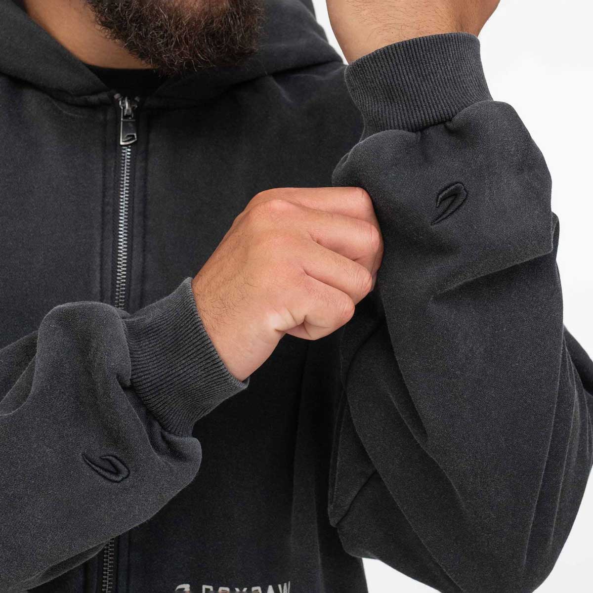 Sweatshirt Boxraw Sparring Club Oversize with hood and zipper