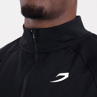 Sweatshirt Boxraw Valdes with zip Black-Combat Arena