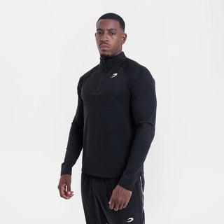 Sweatshirt Boxraw Valdes with zip Black-Combat Arena