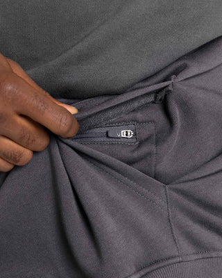 Sweatshirt Boxraw We Don't Play Boxing oversize with hood Gray-pink-Combat Arena