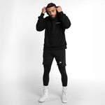 Felpa Boxraw We Don't Play Boxing oversize con cappuccio Nero-Combat Arena