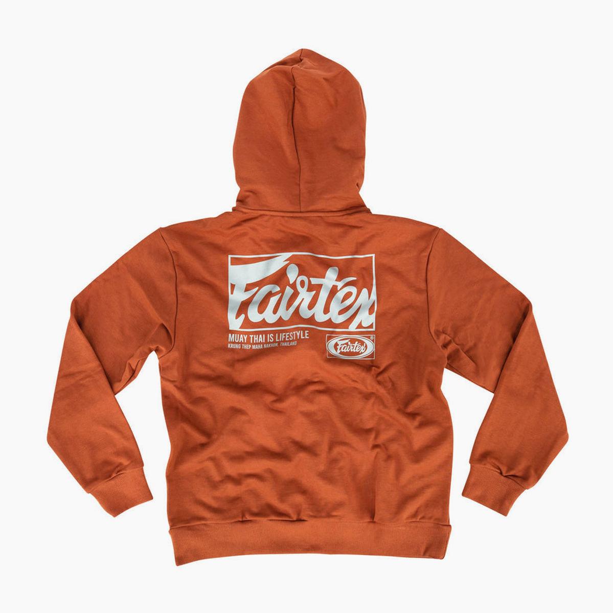 Sweatshirt Fairtex FHS22 with Orange hood - Sweatshirt – Combat Arena