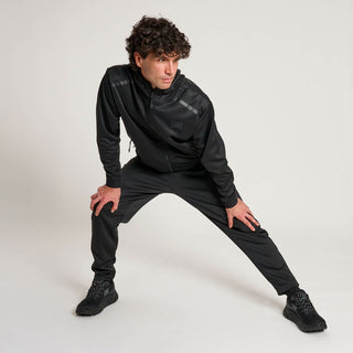 Sweatshirt Leone Balck Lion hooded ABX313 Black-Combat Arena