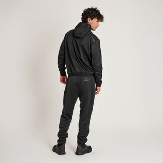 Sweatshirt Leone Balck Lion hooded ABX313 Black-Combat Arena