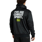 Sweatshirt Leone Logo Wacs with hood ABX127 Black 