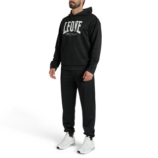 Sweatshirt Leone Logo with hood ABX119 Black 