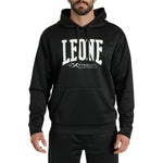 Sweatshirt Leone Logo with hood ABX119 Black 