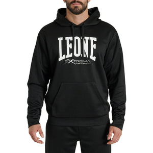 Sweatshirt Leone Logo with hood ABX119 Black 