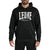 Sweatshirt Leone Logo with hood ABX119 Black 