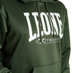 Sweatshirt Leone Logo with hood ABX119 Green 