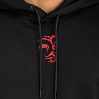 Felpa Venum x Mike Tyson Tiger con cappuccio Nero-Combat Arena