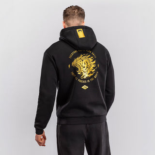 Felpa Venum x Mike Tyson Tiger con cappuccio Nero-oro-Combat Arena