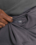 Sweatshirt Boxraw We Don't Play Boxing oversize with hood Gray-pink 