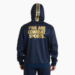 Sweatshirt Leone DNA with hood ABX721 Blue 