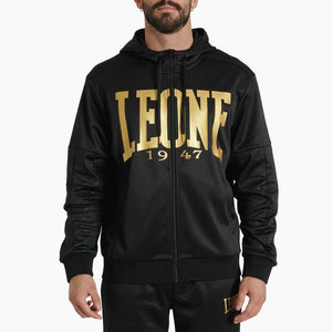 Sweatshirt Leone DNA with hood ABX721 Black 