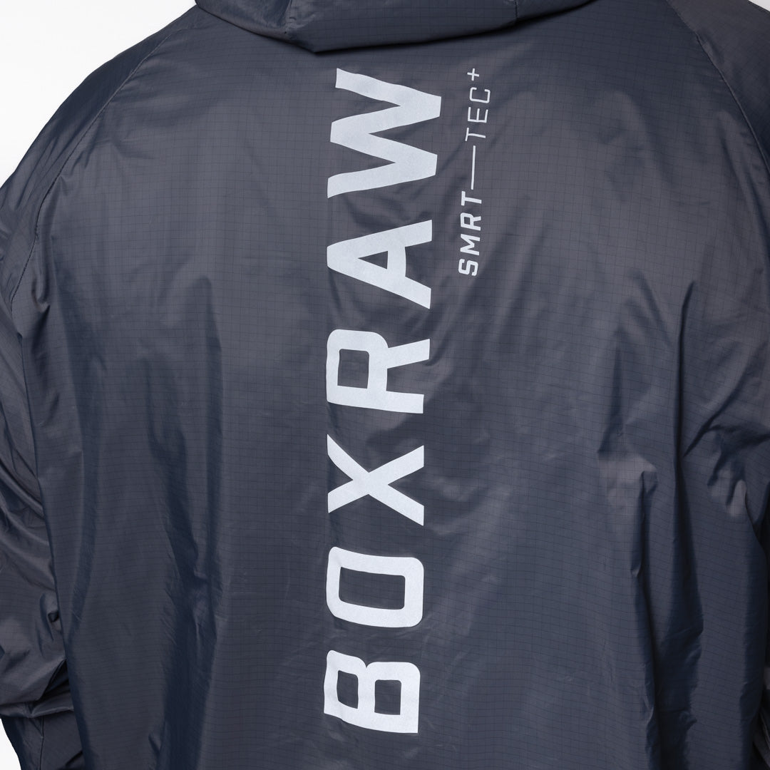 Windbreaker jacket Boxraw Genaro Oversize black - Combat Arena