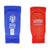 Elbow pads reversible elasticated Masters WAKO red blue 