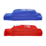 Elbow pads reversible elasticated Masters WAKO red blue 