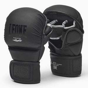 Guantes MMA Leone Edición Negra GP121 7 oz -  – Combat Arena