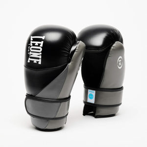 Point Gloves Fighting Leone WAKO GN600 Black-Combat Arena