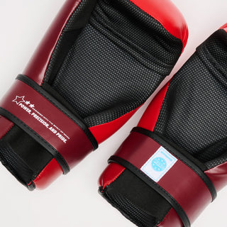 Guanti da Point Fighting Leone WAKO GN600 Rosso-Combat Arena
