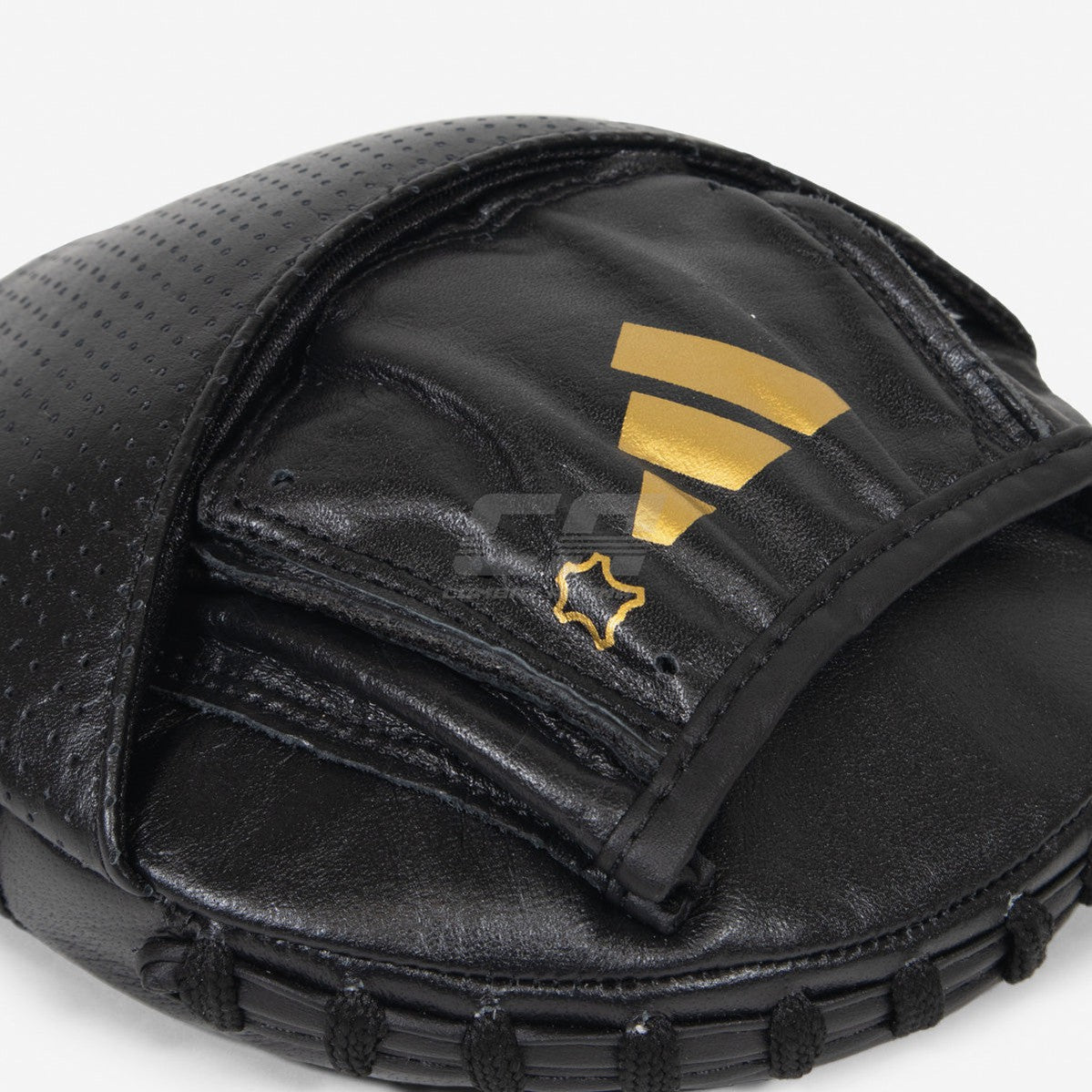 Punch mitts Adidas Pro disk Black-gold – Combat Arena
