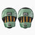 Punch mitts Cleto Reyes WBC Green-and-gold-Combat Arena