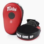 Punch mitts Fairtex Maximized FMV13 Red-black-Combat Arena