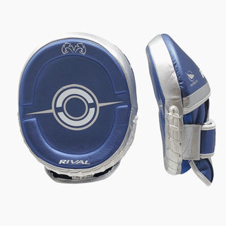 Punch mitts Rival Professional RPM100 Blue-Silver-Combat Arena