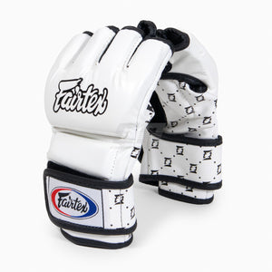 MMA gloves Fairtex 4 oz FGV17 White 