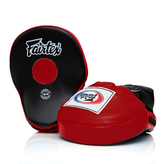 Punch mitts Fairtex Ultimate Contoured FMV9 Black-red 
