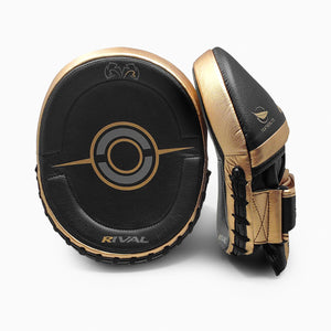 Punch mitts Rival Professional RPM100 Black-Gold 