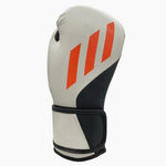 Boxing gloves Adidas Speed Tilt 200 WAKO 10 Oz Black-white-red 