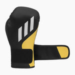 Boxing gloves Adidas Speed Tilt 200 WAKO 10 Oz Black-yellow-white 