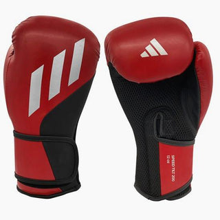 Boxing gloves Adidas Speed Tilt 200 WAKO 10 Oz Red-black-silver 