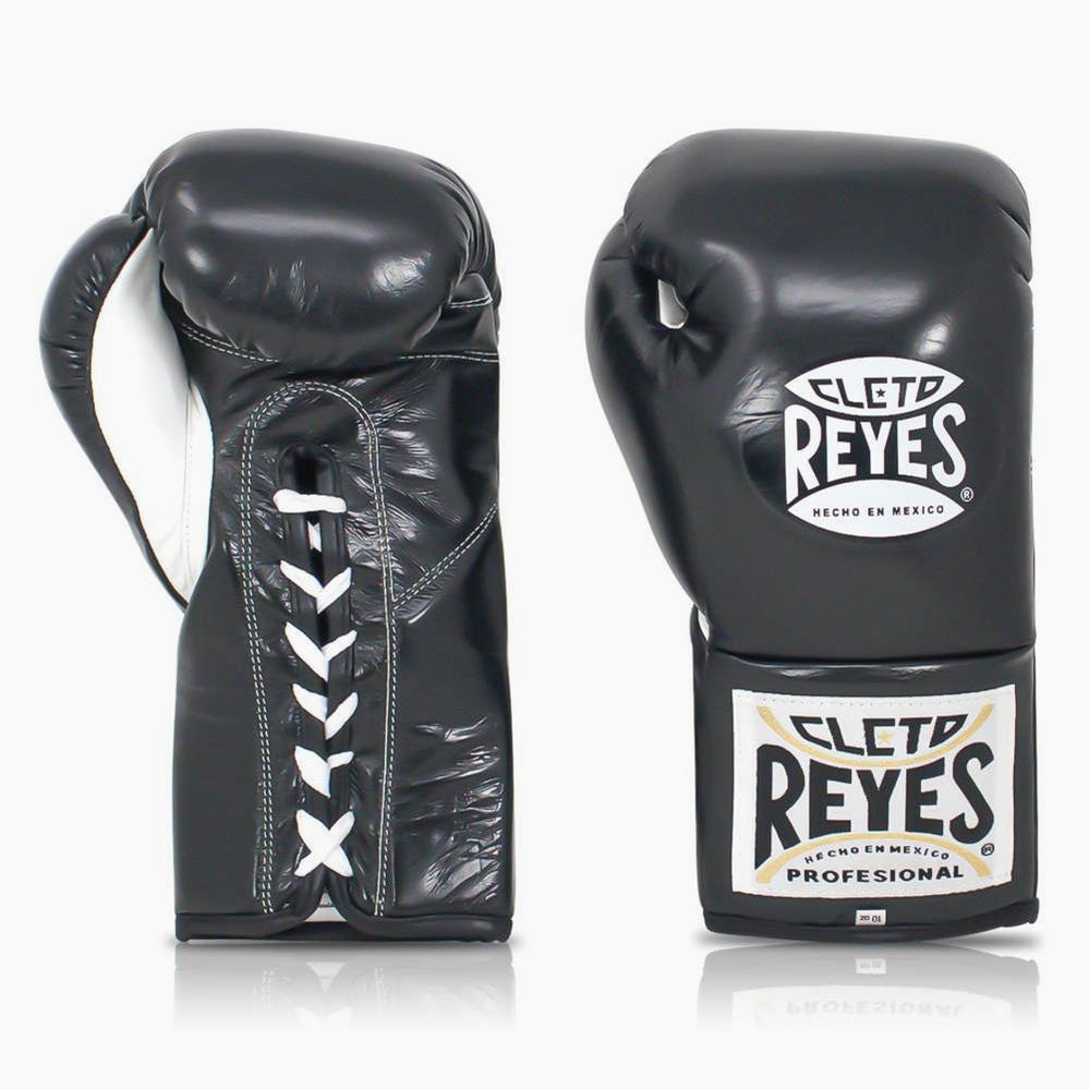 CLETO REYES ボクシンググローブ プロフェッショナル 黒 Boxing gloves Cleto Reyes Professional CB2 Black with laces