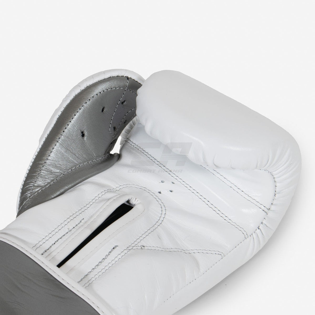 Boxing gloves Cleto Reyes Sparring CE6 White-silver Special